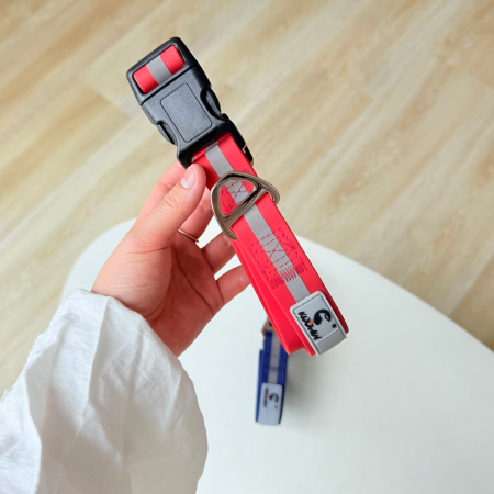 Reflective waterproof collar